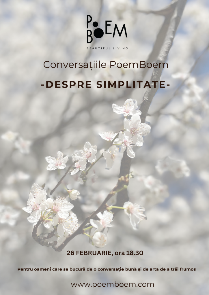 Conversatiile PoemBoem  Despre SIMPLITATE